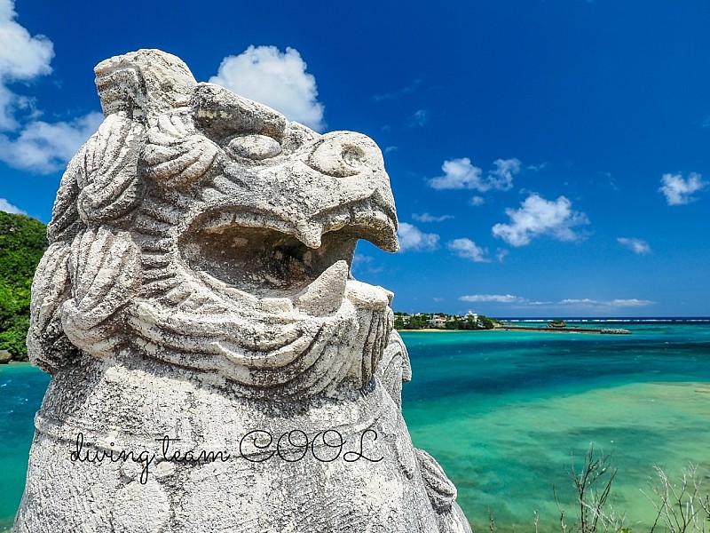 沖縄写真　シーサー