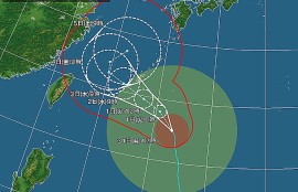 台風６号