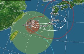 台風６号