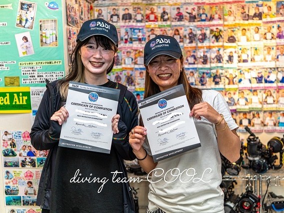 PADIインストラクター