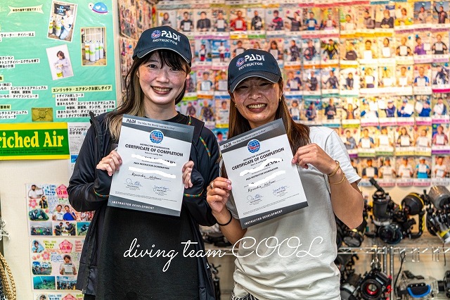 PADIインストラクター